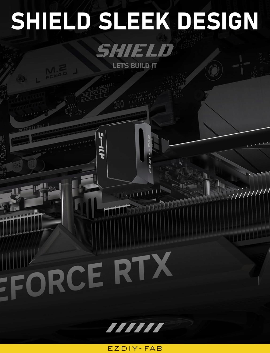 ADAPTER DO KARTY GRAFICZNEJ EZDIY-FAB PCIe 5.0 12VHPWR 90*/180* - obrazek 5