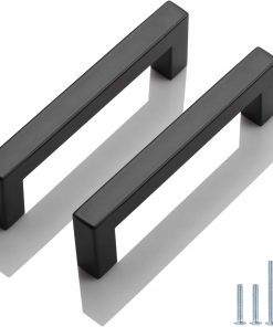 Uchwyty Meblowe Probrico 114mm Czarne Mat 15 szt