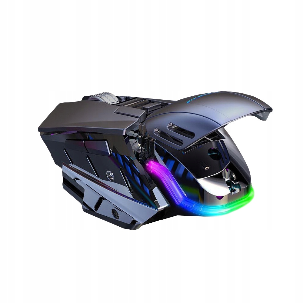 Forev mysz komputerowa gamingowa przewodowa szary FV-507 - obrazek 3