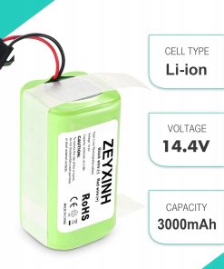 Alternative view of ZEYXINH Bateria 14.4V 3000mAh do RoboVac G10–G40 Eufy Deebot