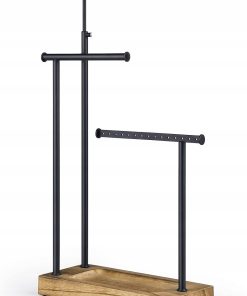 Stojak na biżuterię SRIWATANA, 3 obrotowe pręty, 51 cm