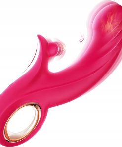 Wibrator Rabbit 4w1 z Grzaniem | Stymulator Łechtaczki i Punktu G