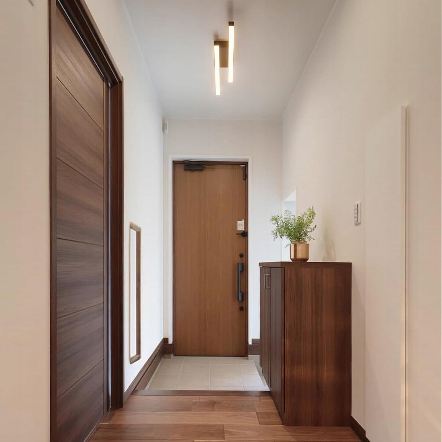 Klighten Lampa LED 16W 1400lm 56cm czarny nowoczesny sufitowy 3000K - obrazek 6