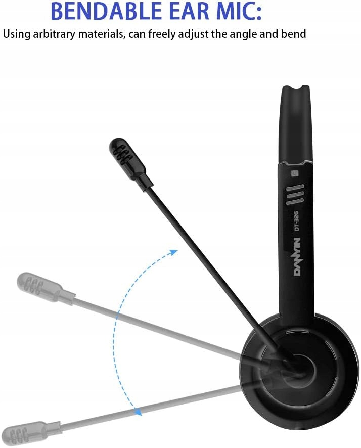 Zestaw Słuchawkowy Słuchawki Nauszne z Mikrofonem PC 3.5mm - obrazek 2