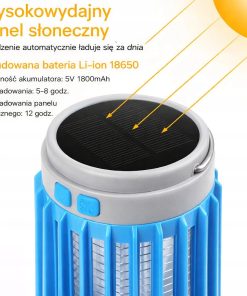 Alternative view of Lampka Solarna LED AICase 10W odstraszacz komarów UV IP67