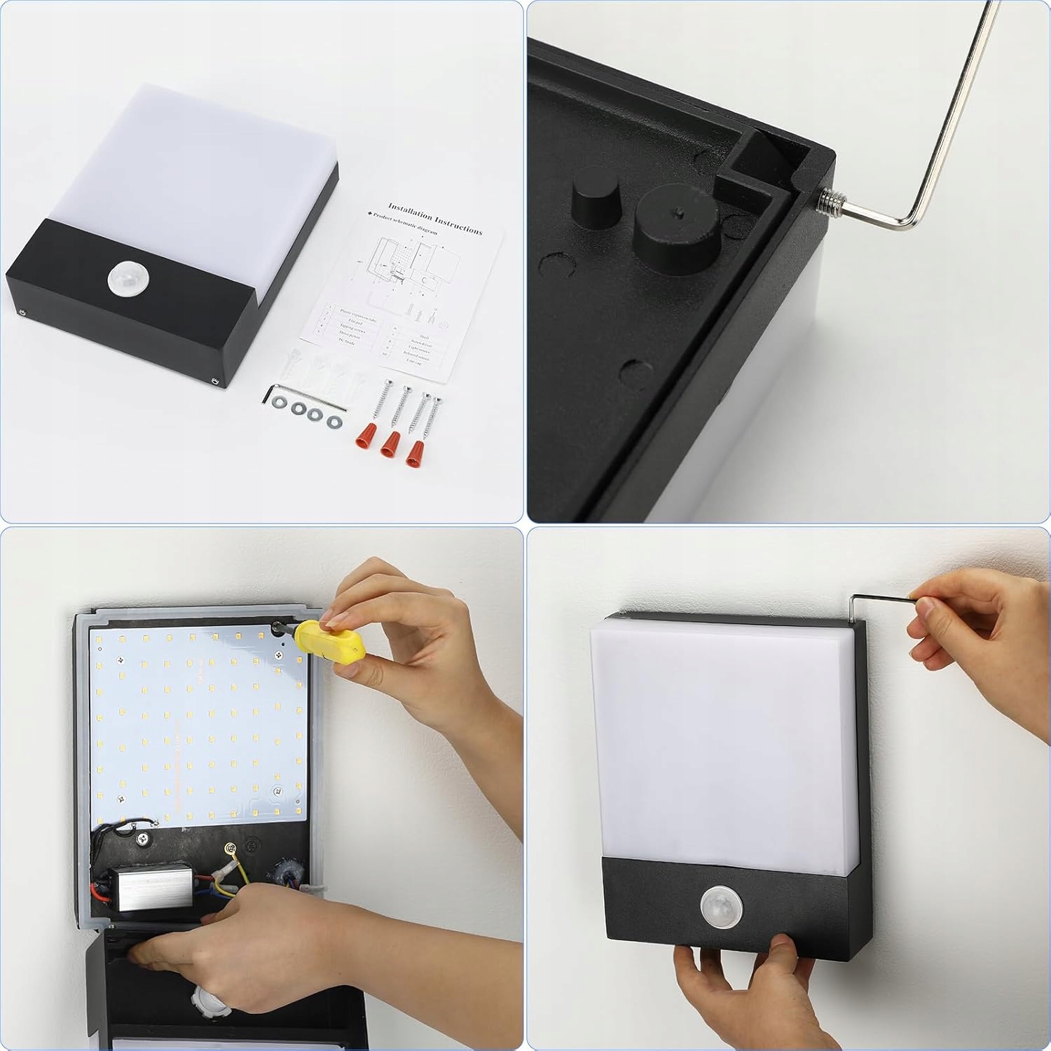 Lightsjoy Lampa zewnętrzna z czujnikiem ruchu IP65 - obrazek 4