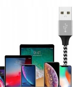 Alternative view of ZESTAW 5 KABLI USB LIGHTNING DO I_PHONE