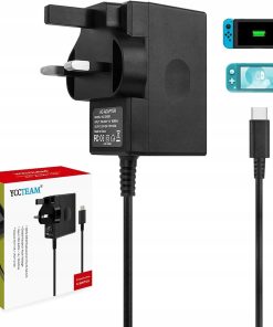 Ładowarka do Nintendo Switch - YCCTEAM - Wtyczka uk - zamiennik