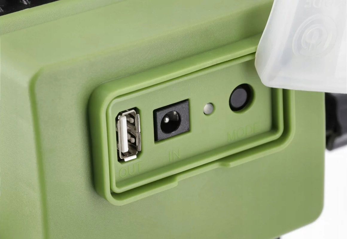 Naświetlacz LED Akumulatorowy zielony ALLEDO 20W 1600lm 6400K 240V IP54 1 - obrazek 4