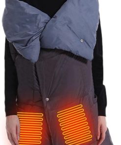Koc Kamizelka Ogrzewana USB – 3 Poziomy Grzania Miękka, Wiatroszczelna