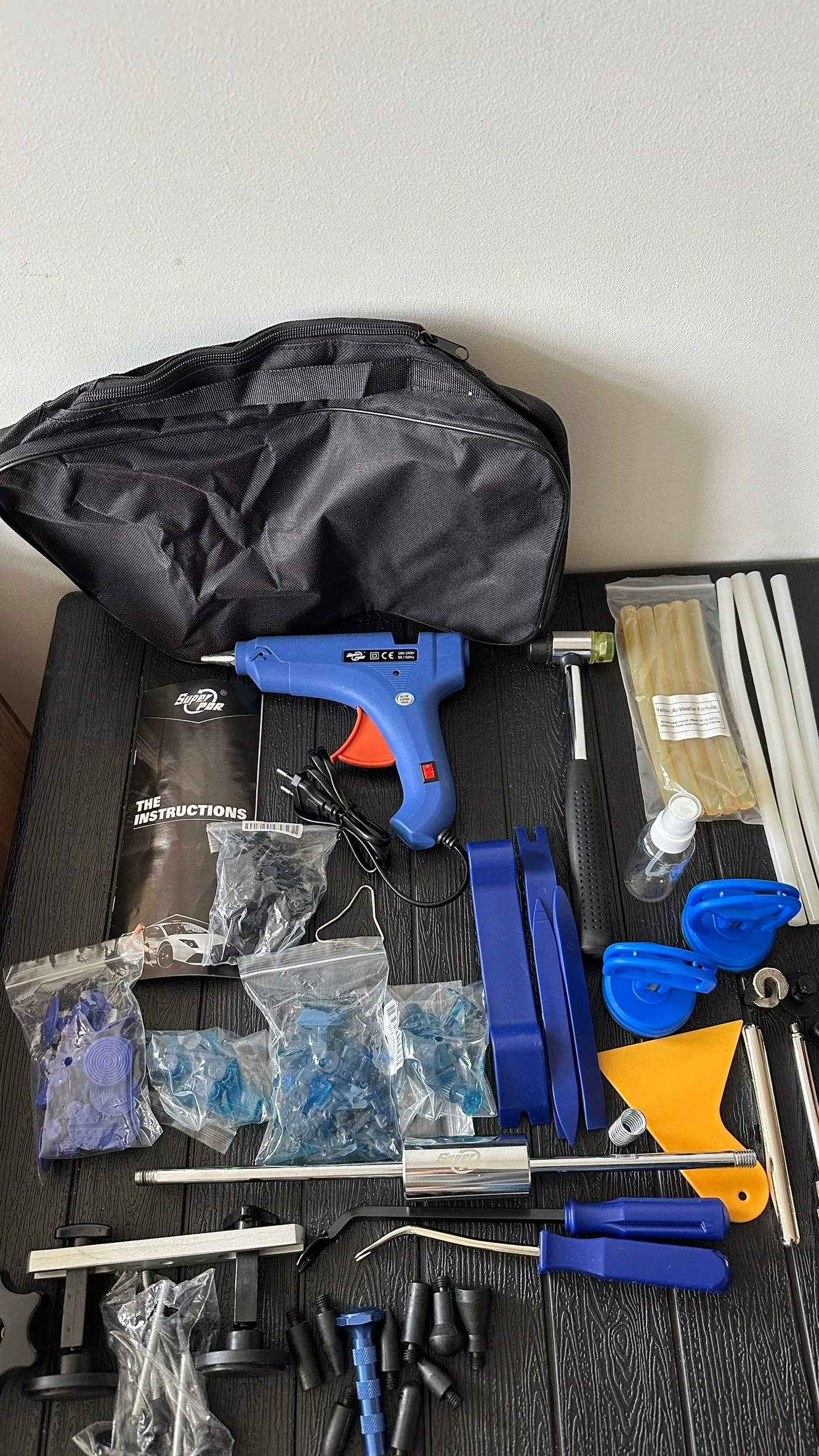 Zestaw do usuwania wgnieceń PDR – młotek bezwładnościowy + klej - obrazek 5