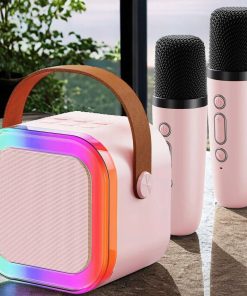 Alternative view of Mikrofon Głośnik Bezprzewodowy Zestaw Karaoke Bluetooth z 2 Mikrofonami