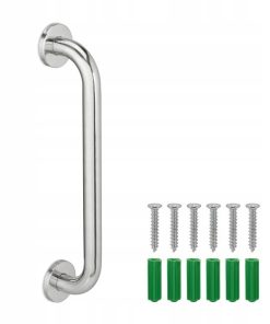 Drążek prysznicowy Relaxdays 40-40 x 6 mm srebrny