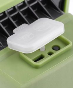 Alternative view of Naświetlacz LED z akumulatorowy zielony ALLEDO 10W 800lm 6400K USB 5V/1A IP