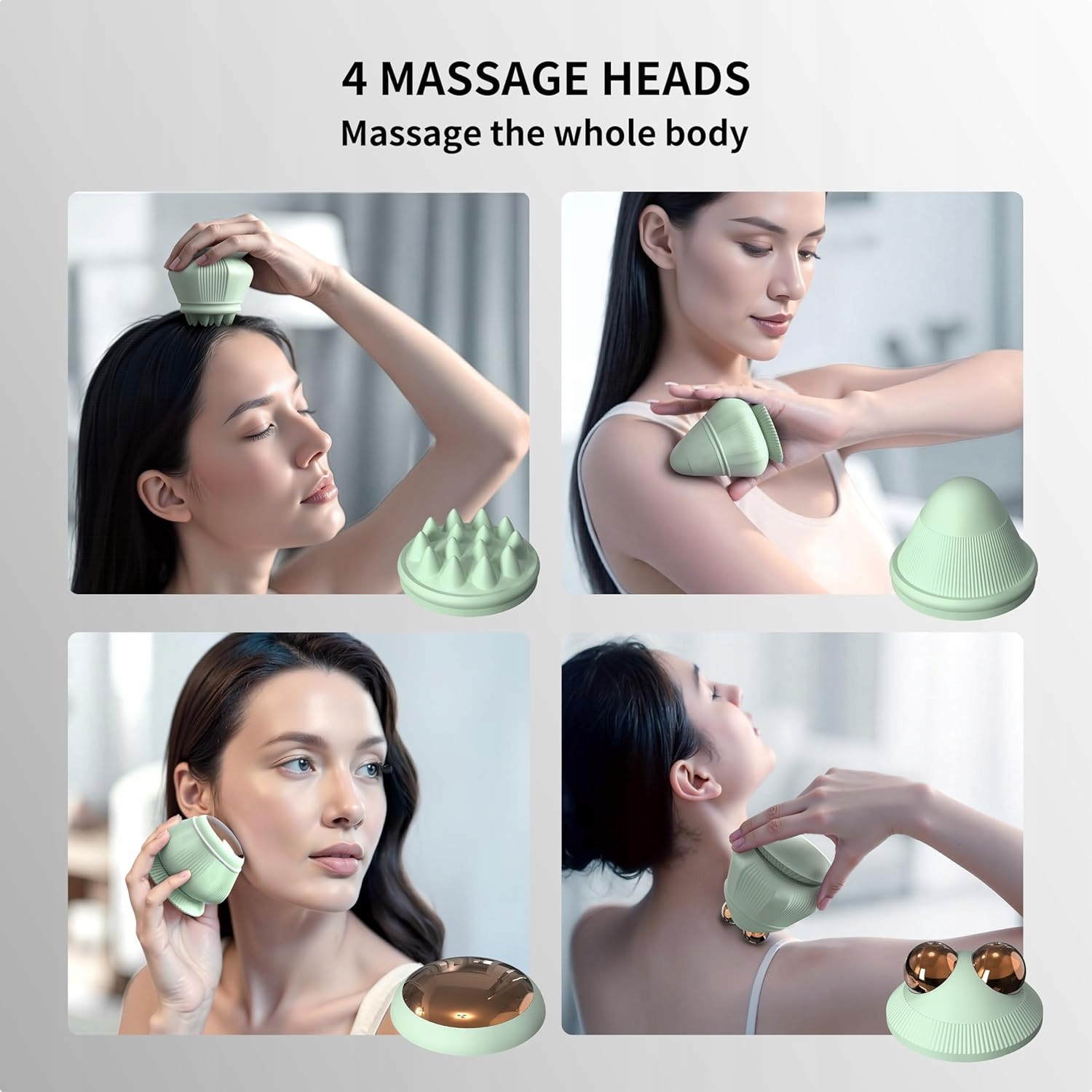 Piłka do masażu wibracyjna z grzaniem i przyssawką 4w1 PROIRON - obrazek 6