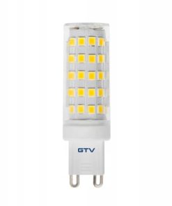 Żarówka LED G9 6,5W 3000K biała ciepła 600lm GTV