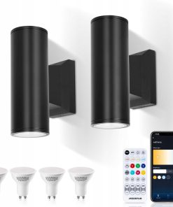 Alternative view of Kinkiet Zewnętrzny GU10 IP65 2 szt. Aigostar Mesh Alexa LED SMART