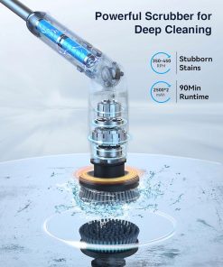 Alternative view of Elektryczna szczotka do czyszczenia Leebein YMG-820, 2500mAh