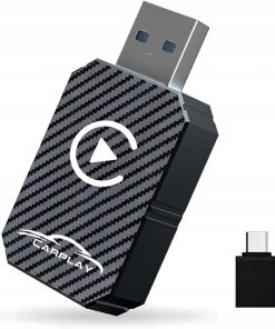 Adapter Wireless CarPlay 2025 iOS 12+ Plug&Play USB-C/USB