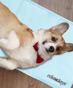 Alternative view of Mata Chłodząca dla psa i kota niebieska 90x50 cm RELAXDAYS