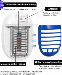 Alternative view of Lampa na komary UV elektryczna 4 szt
