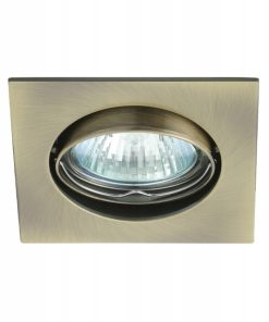 Oprawa oświetleniowa sufitowa wpuszczana Kanlux 10 W GU 5.3 8,1 cm mosiądz