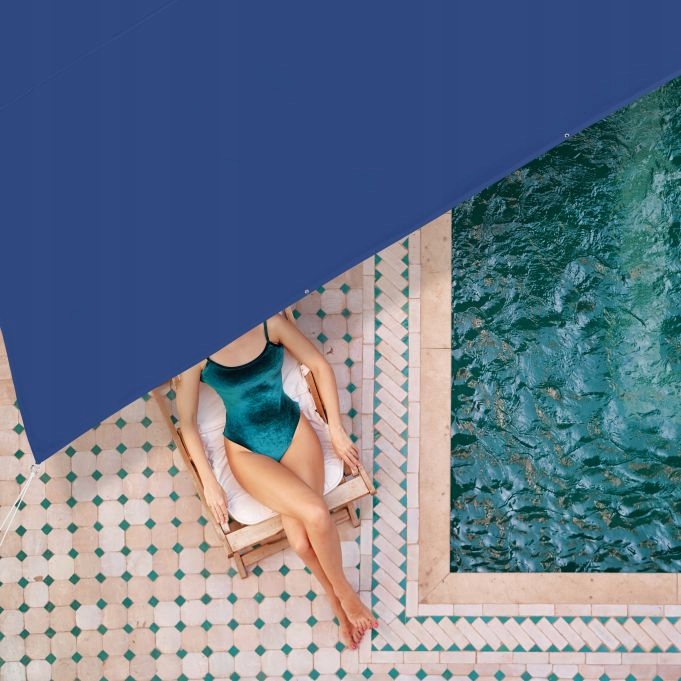 Żagiel Ogrodowy Trapez 3x5,5x4x4 m przeciwsłoneczny UV50+ - obrazek 8