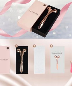 Alternative view of 3D masażer do twarzy Y-shape roller liftingujący anty-aging