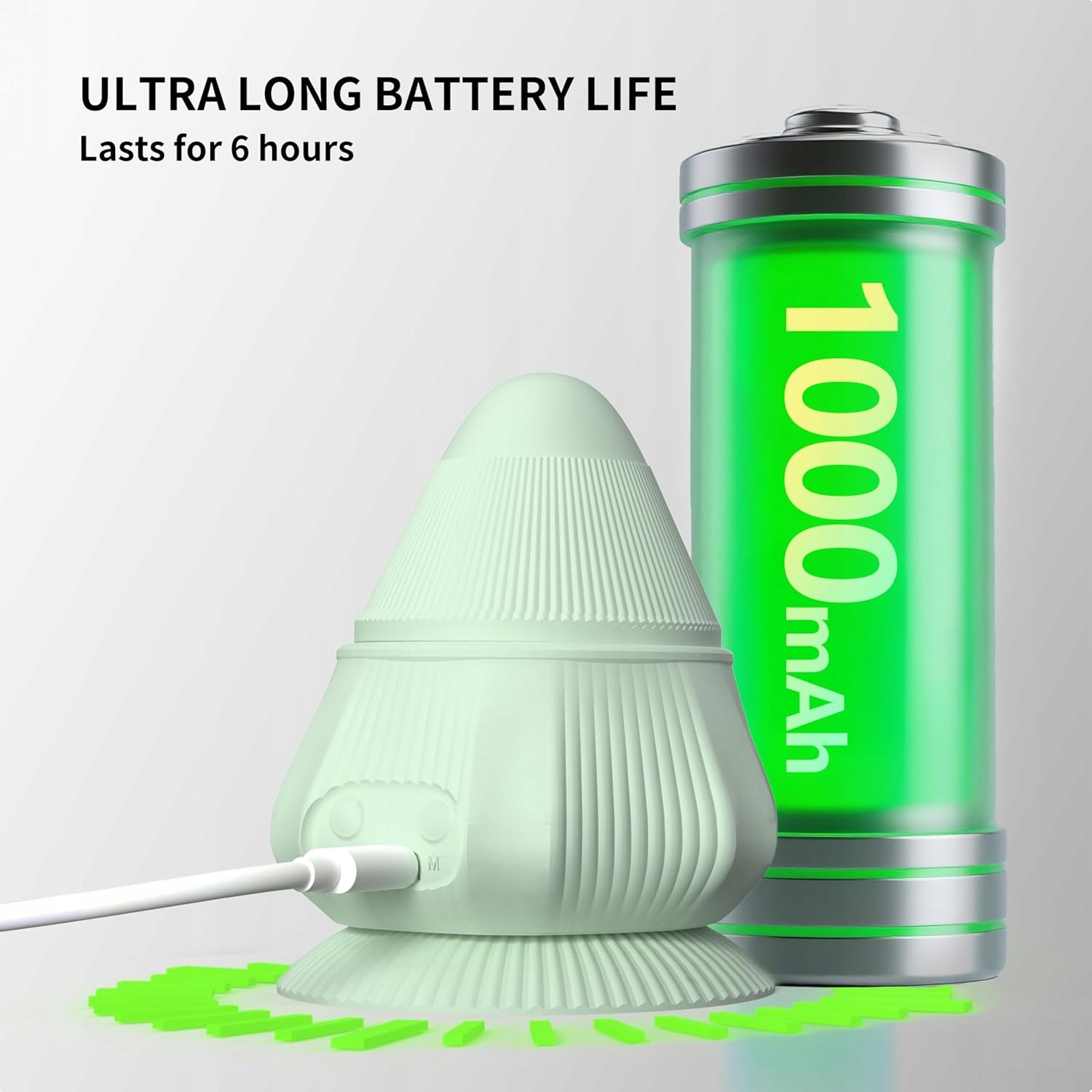 Piłka do masażu wibracyjna z grzaniem i przyssawką 4w1 PROIRON - obrazek 7