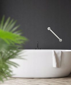 Alternative view of Drążek prysznicowy Relaxdays 40-40 x 6 mm srebrny