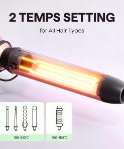 Alternative view of Lokówka Wavytalk 5w1 z wymiennymi końcówkami