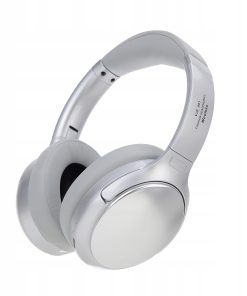 Słuchawki Bluetooth VJE901 Retro Bezprzewodowe Srebrne