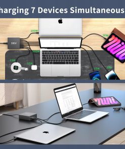 Alternative view of Stacja Ładowania Ładowarka 300W 7 Port USB-C PD 100W