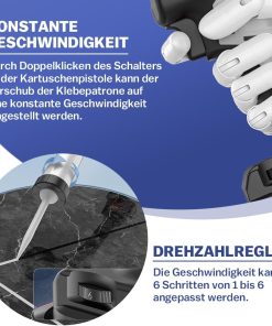 Alternative view of Pistolet do silikonu Kartuszy akumulatorowy 7840N 2 Baterie 21V