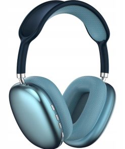 Alternative view of Słuchawki Bluetooth P9 Pro Max bezprzewodowe AUX Niebieskie