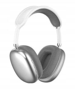 Alternative view of Słuchawki Bluetooth P9 Pro Max bezprzewodowe AUX Srebrne