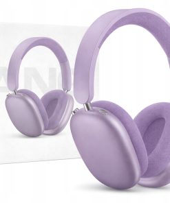 Słuchawki Bluetooth P859 ANC Bezprzewodowe AUX Fioletowe