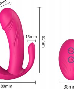 Alternative view of Wibrator punkt G i łechtaczki silikonowy wodoodporny