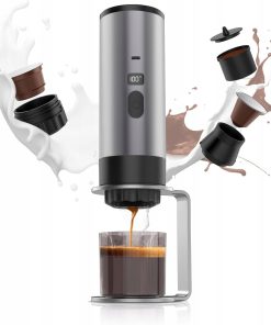 Alternative view of Bezprzewodowy Ekspres Przenośny 3w1 Kapsułki Kawa Mielona USB-C Szampański