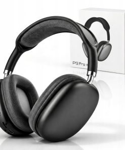 Słuchawki Bluetooth P9 Pro Max bezprzewodowe AUX Czarne