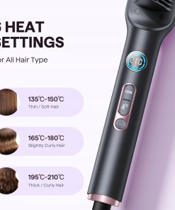 Alternative view of Wavytalk B376 Jonowa Prostownica I Szczotka 2w1 LED 100-240V