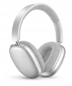 Alternative view of Słuchawki Bluetooth P859 ANC Bezprzewodowe AUX Srebrne