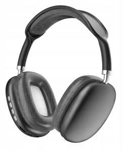 Alternative view of Słuchawki Bluetooth P9 Pro Max bezprzewodowe AUX Czarne
