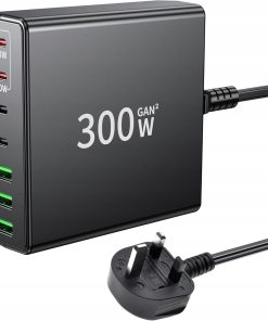 Stacja Ładowania Ładowarka 300W 7 Port USB-C PD 100W