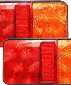 Lampy tylne LED do przyczepy 12V 24V komplet Uniwersalne