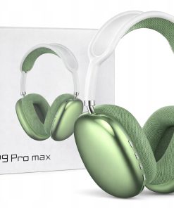 Słuchawki Bluetooth P9 Pro Max bezprzewodowe AUX Zielone