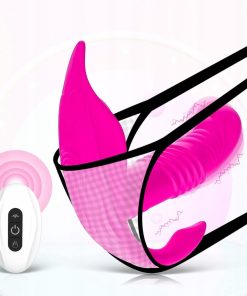 Wibrator Króliczek z Pilotem Bezprzewodowym Wodoodporny USB