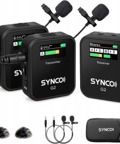 SYNCO G2A2 Mikrofon Bezprzewodowy lavalier 2.4GHz