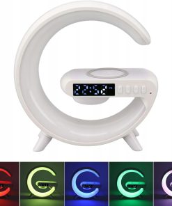 Alternative view of Lampka nocna z głośnikiem Bluetooth i ładowaniem bezprzewodowym