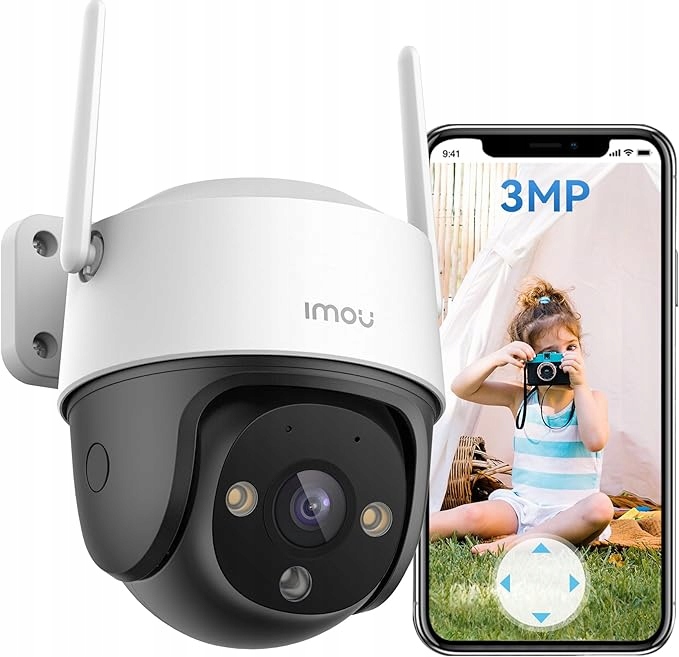 Kamera Zewnętrzna Imou Cruiser SE+ 2K WiFi Obrót 360 Alexa - obrazek 5